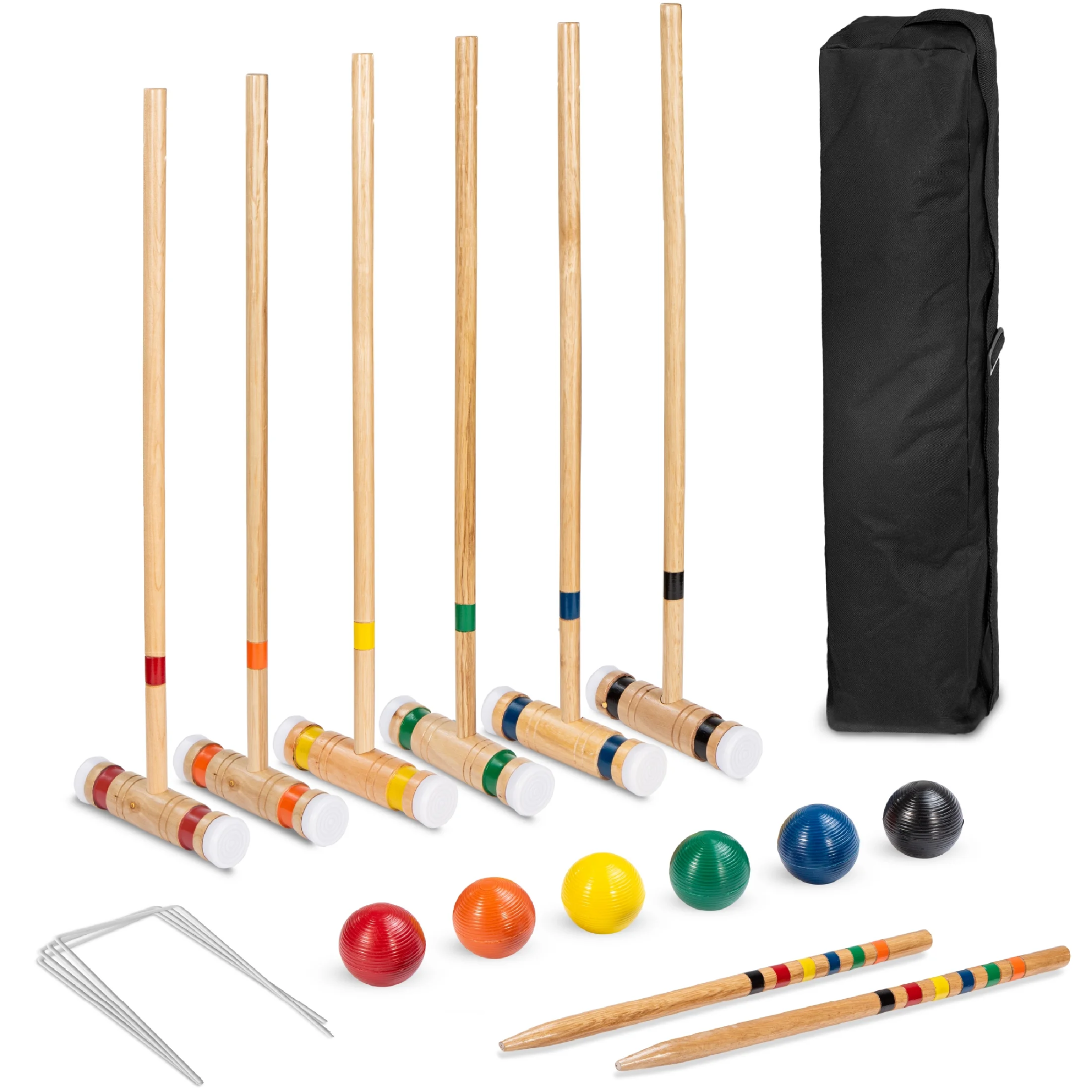 Croquet yard game