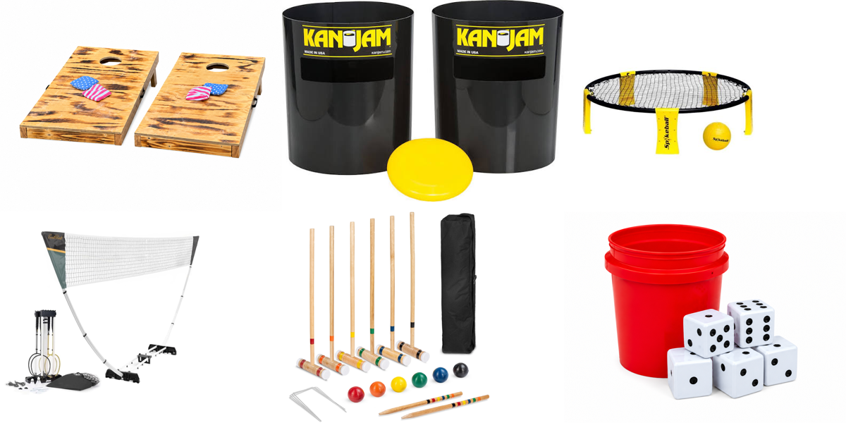 Complete yard games package